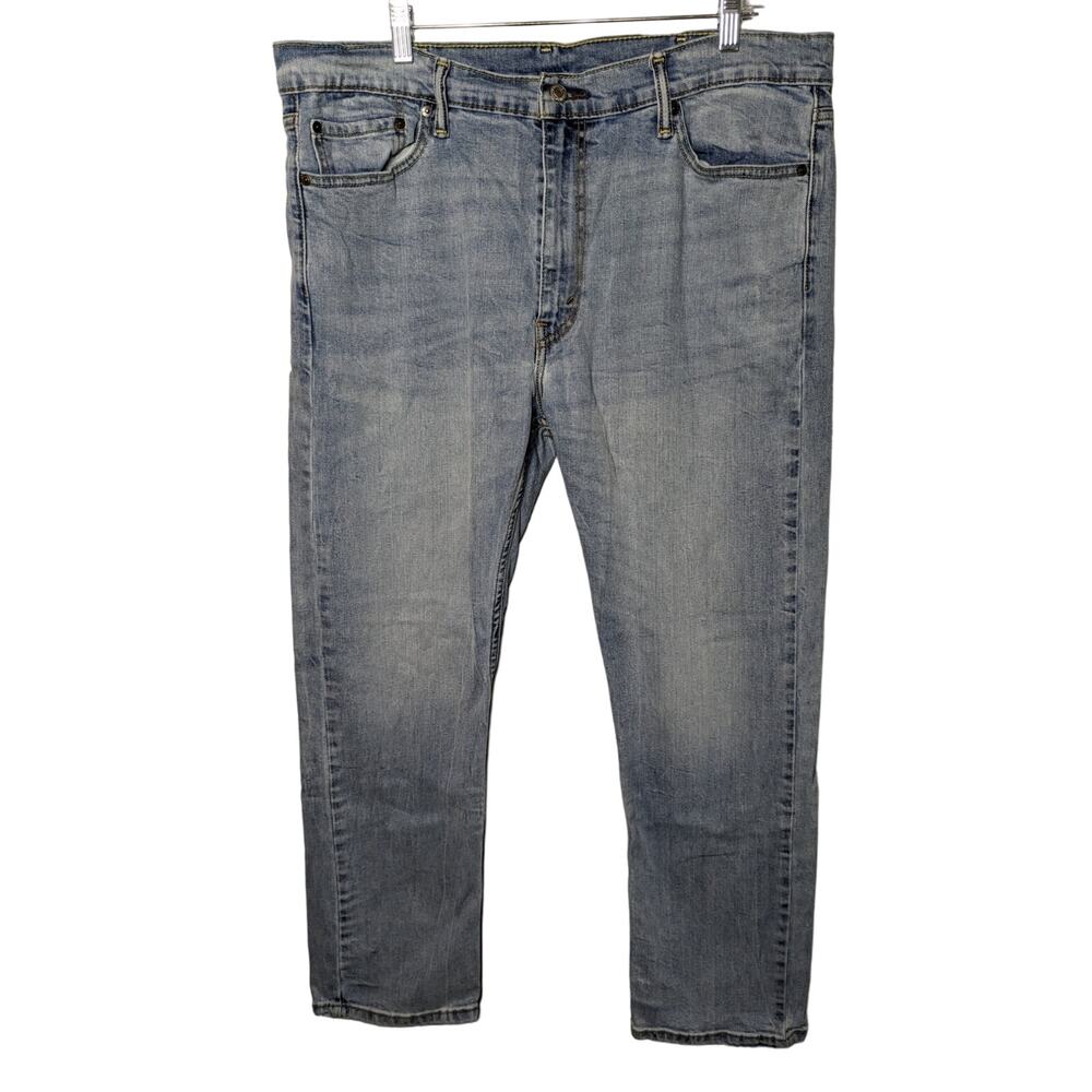 Men's Levi's 513 Slim Straight Light Wash Jeans Size 38x30